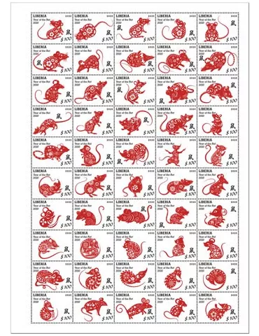n° F6270A - Timbre LIBERIA Poste