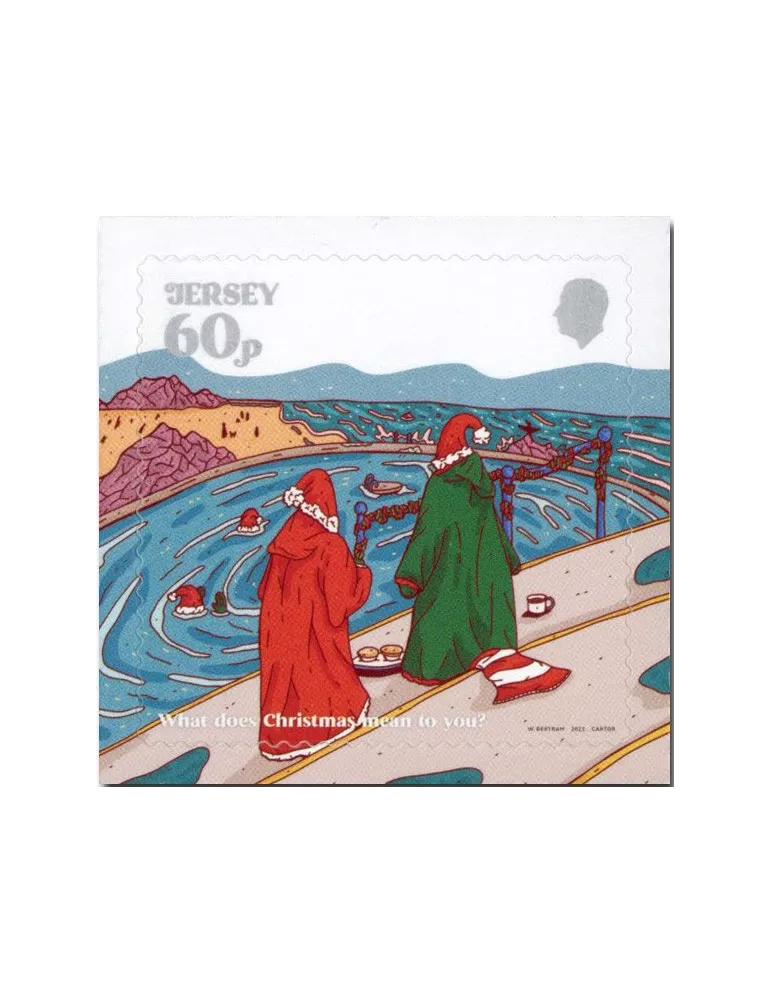 n° 2796/2803 - Timbre JERSEY Poste