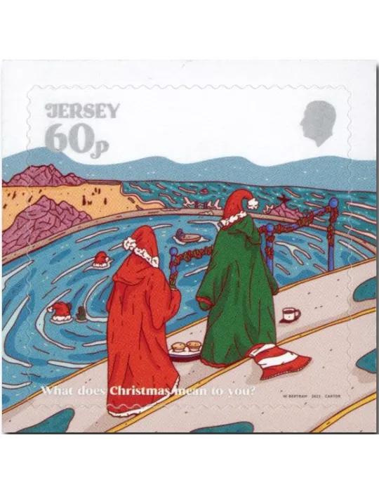 n° 2796/2803 - Timbre JERSEY Poste