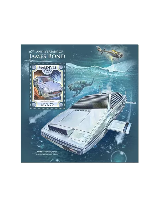 n° 1176 - Timbre MALDIVES Blocs et feuillets