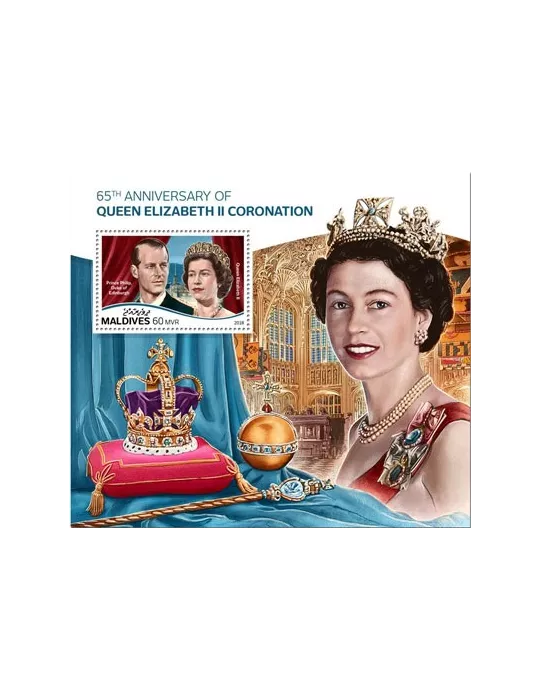 n° 1191 - Timbre MALDIVES Blocs et feuillets