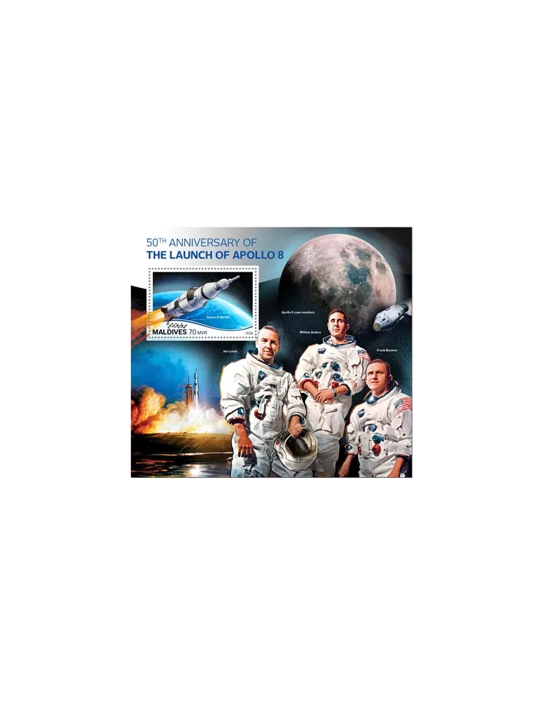 n° 1196 - Timbre MALDIVES Blocs et feuillets