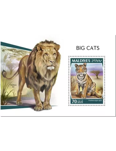n° 1256 - Timbre MALDIVES Blocs et feuillets