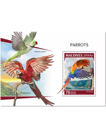 n° 1260 - Timbre MALDIVES Blocs et feuillets