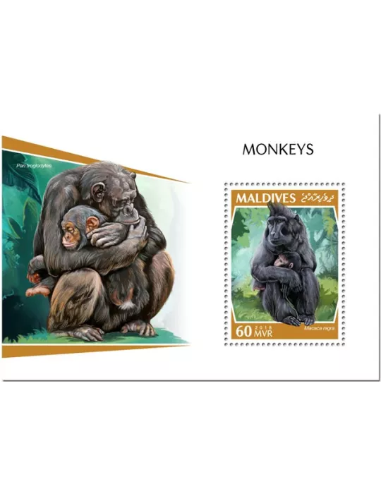 n° 1261 - Timbre MALDIVES Blocs et feuillets