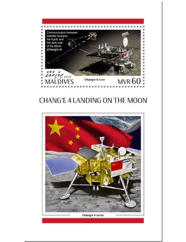 n° 1294 - Timbre MALDIVES Blocs et feuillets