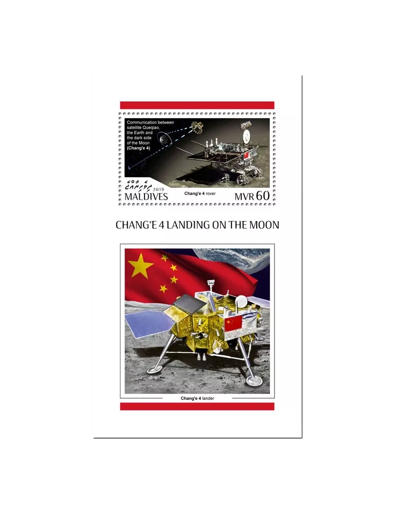 n° 1294 - Timbre MALDIVES Blocs et feuillets