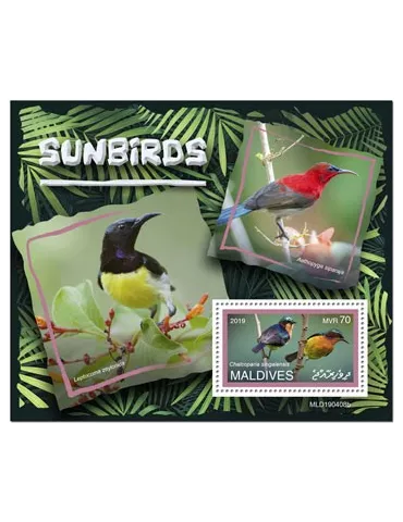 n° 1332 - Timbre MALDIVES Blocs et feuillets