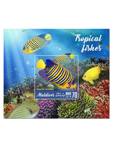 n° 1354 - Timbre MALDIVES Blocs et feuillets