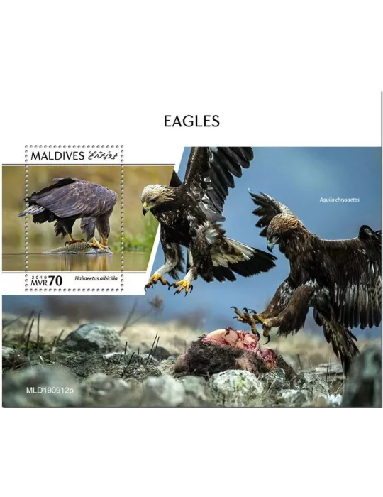 n° 1422 - Timbre MALDIVES Blocs et feuillets