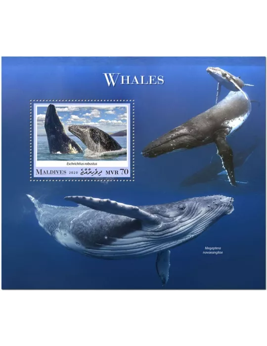 n° 1435 - Timbre MALDIVES Blocs et feuillets