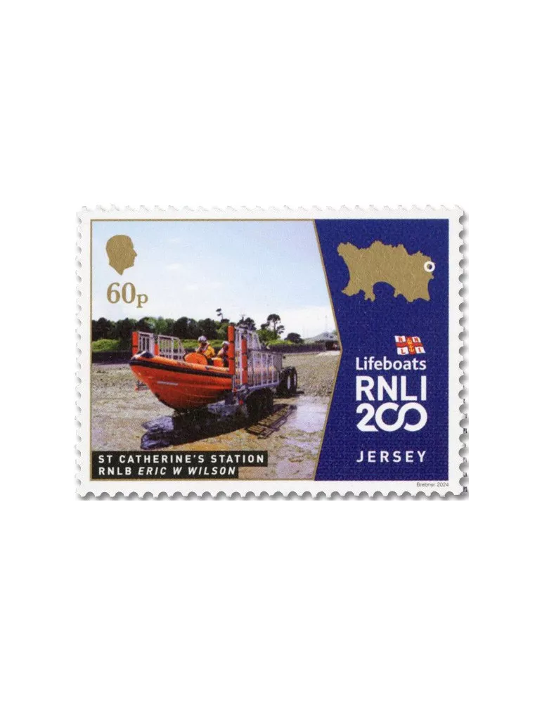 n° 2821/2826 - Timbre JERSEY Poste