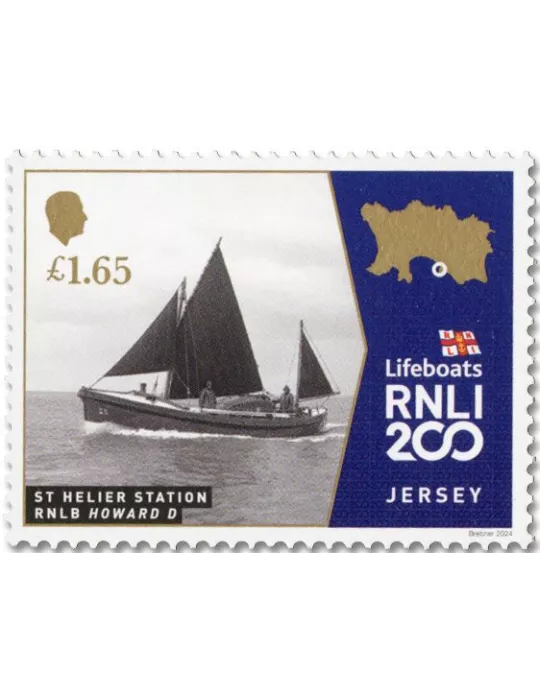 n° 2821/2826 - Timbre JERSEY Poste