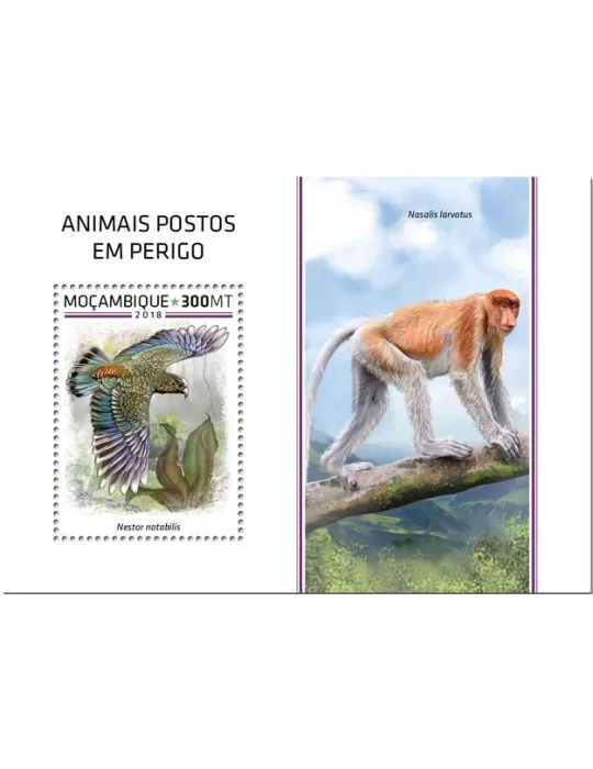 n° 1361 - Timbre MOZAMBIQUE Blocs et feuillets