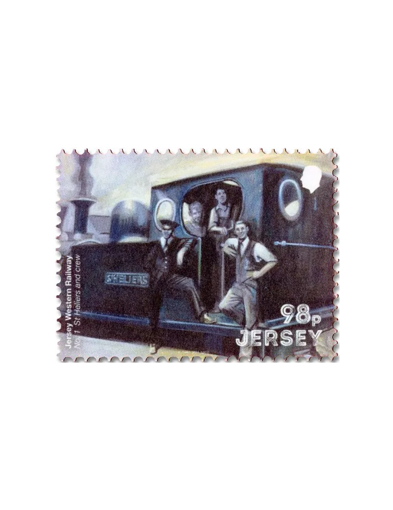 n° 2827/2832 - Timbre JERSEY Poste