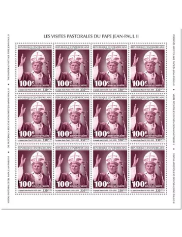n° F6840 - Timbre CENTRAFRIQUE Poste