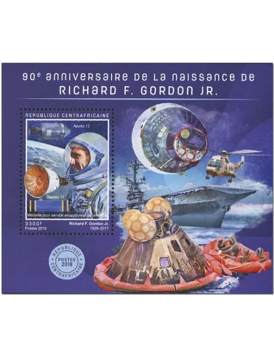 n° 1464 - Timbre CENTRAFRIQUE Blocs et feuillets