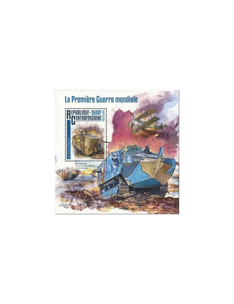 n° 1513 - Timbre CENTRAFRIQUE Blocs et feuillets