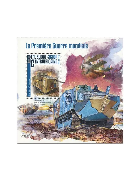 n° 1513 - Timbre CENTRAFRIQUE Blocs et feuillets