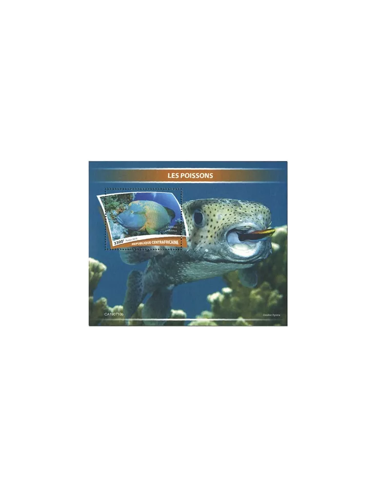 n° 1516 - Timbre CENTRAFRIQUE Blocs et feuillets