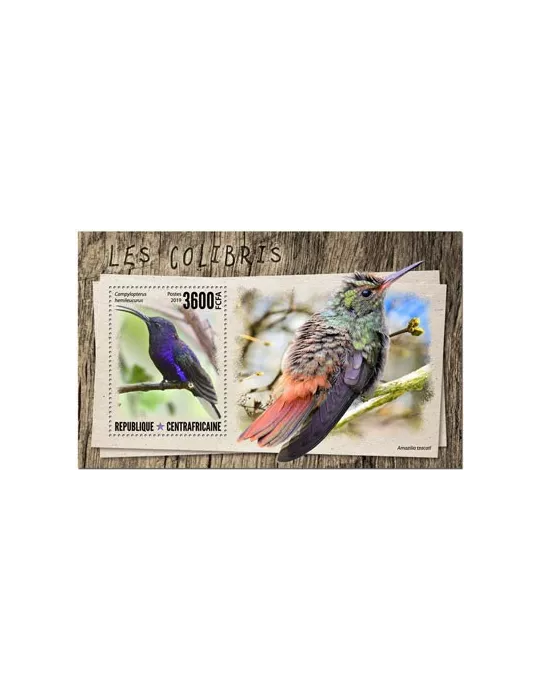 n° 1531 - Timbre CENTRAFRIQUE Blocs et feuillets