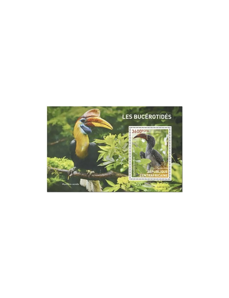 n° 1563 - Timbre CENTRAFRIQUE Blocs et feuillets