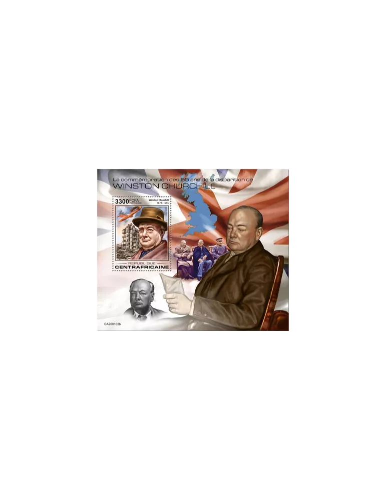 n° 1566 - Timbre CENTRAFRIQUE Blocs et feuillets
