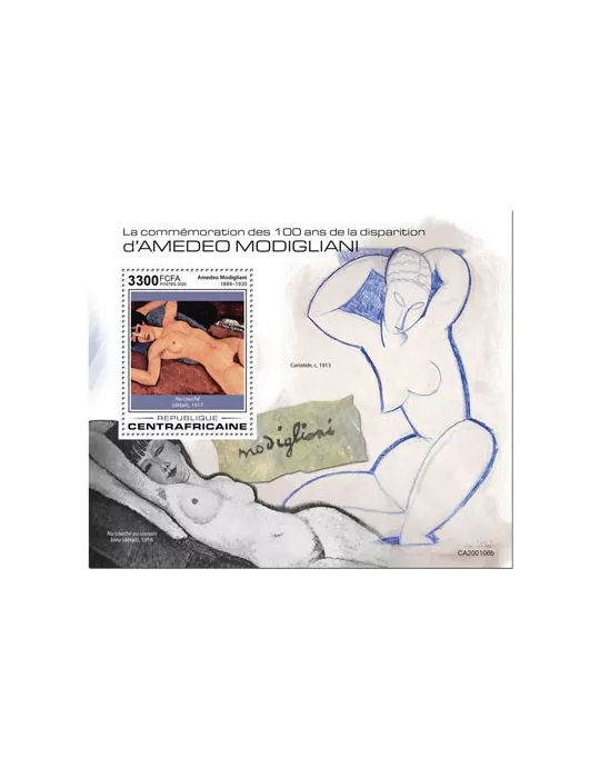 n° 1570 - Timbre CENTRAFRIQUE Blocs et feuillets