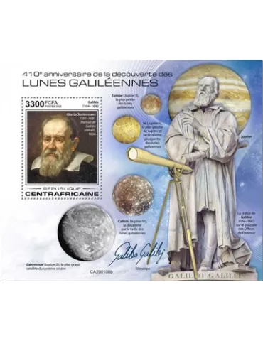 n° 1572 - Timbre CENTRAFRIQUE Blocs et feuillets