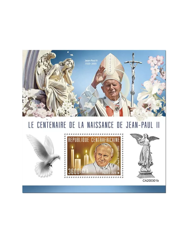 n° 1594 - Timbre CENTRAFRIQUE Blocs et feuillets