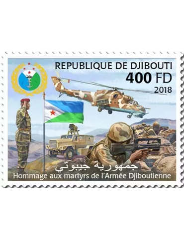 n° 2333 - Timbre DJIBOUTI Poste