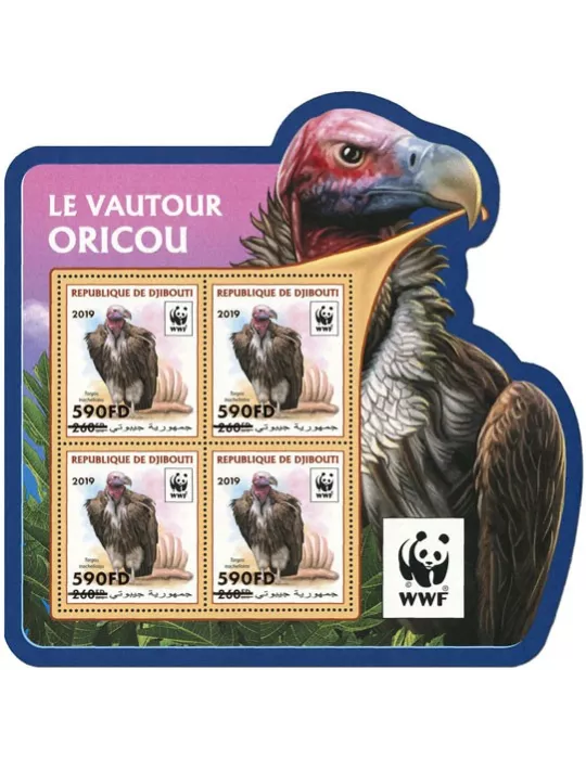 n° F2753/F2756 - Timbre DJIBOUTI Poste