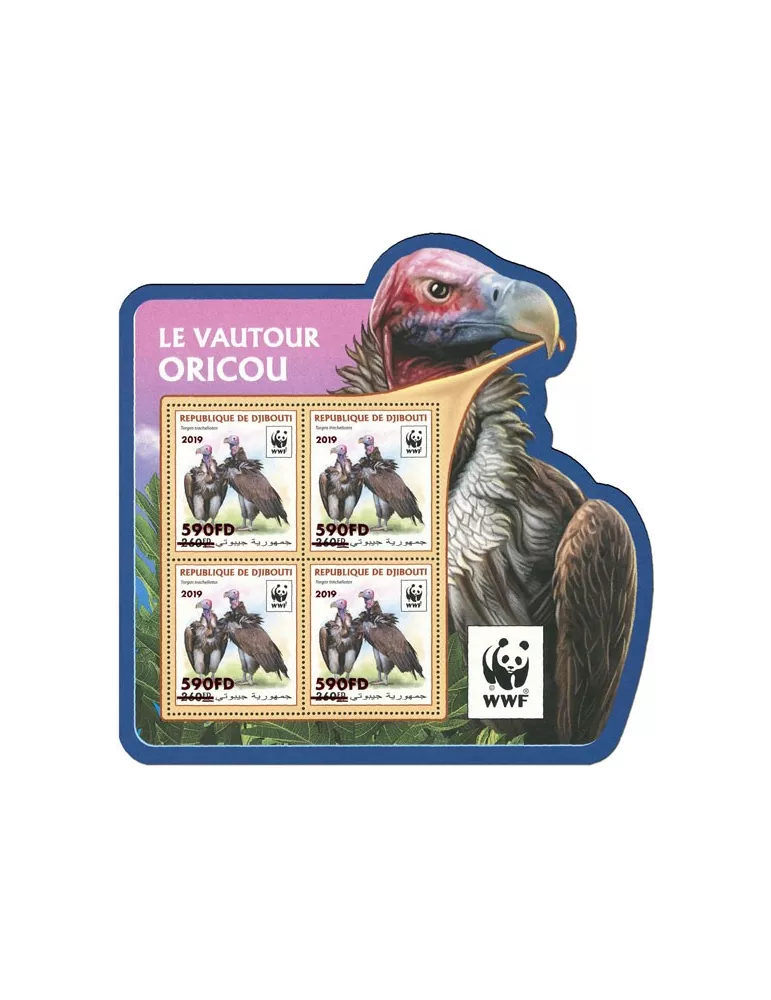 n° F2757/F2760 - Timbre DJIBOUTI Poste