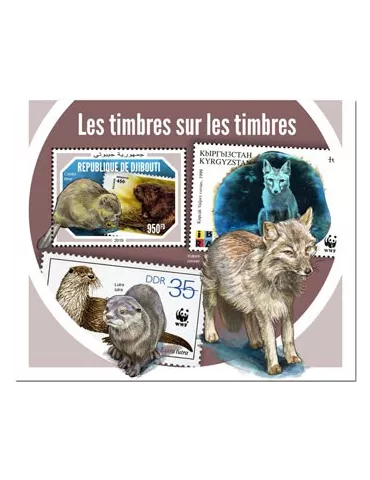 n° 390 - Timbre DJIBOUTI Blocs et feuillets