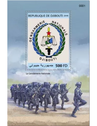 n° 411 - Timbre DJIBOUTI Blocs et feuillets