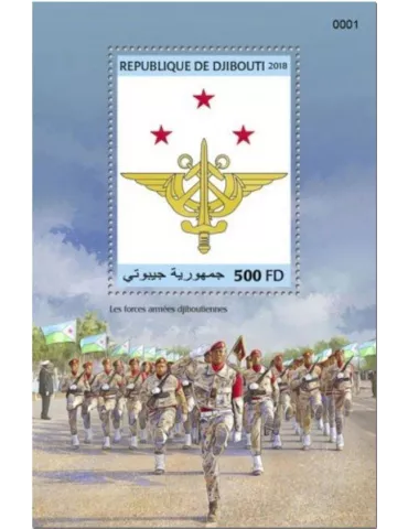 n° 412 - Timbre DJIBOUTI Blocs et feuillets