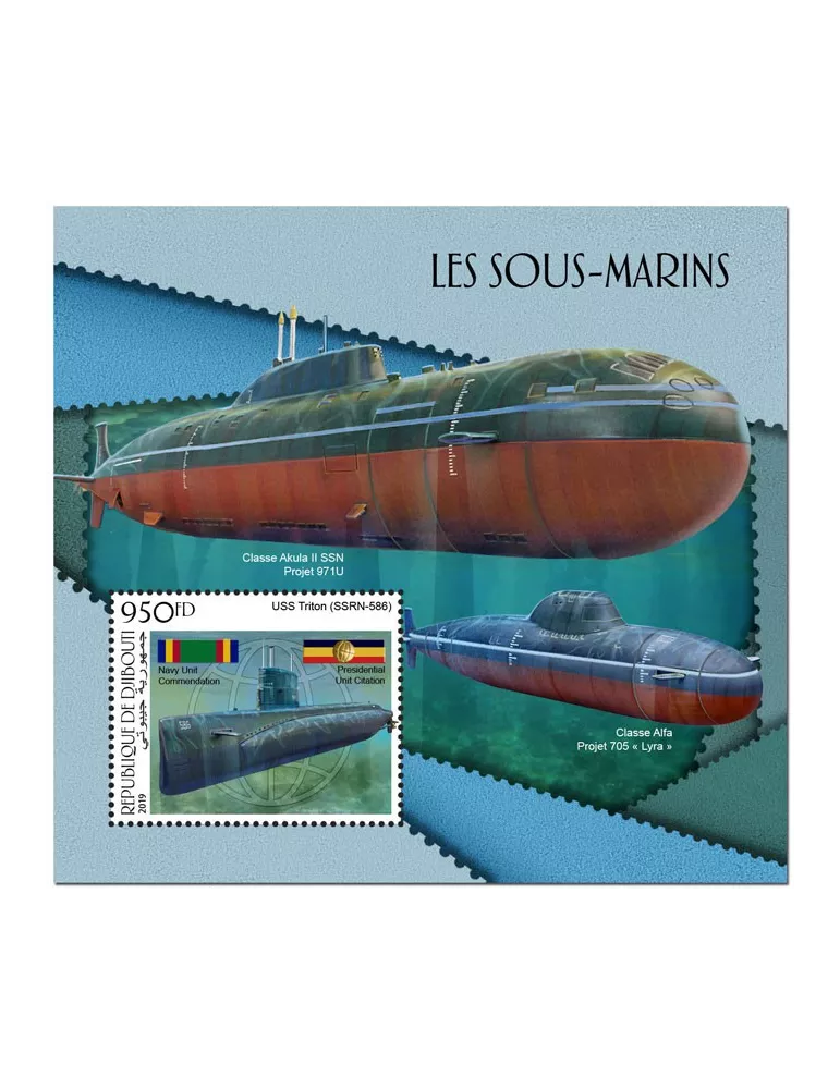n° 428 - Timbre DJIBOUTI Blocs et feuillets
