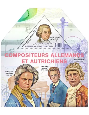 n° 436 - Timbre DJIBOUTI Blocs et feuillets