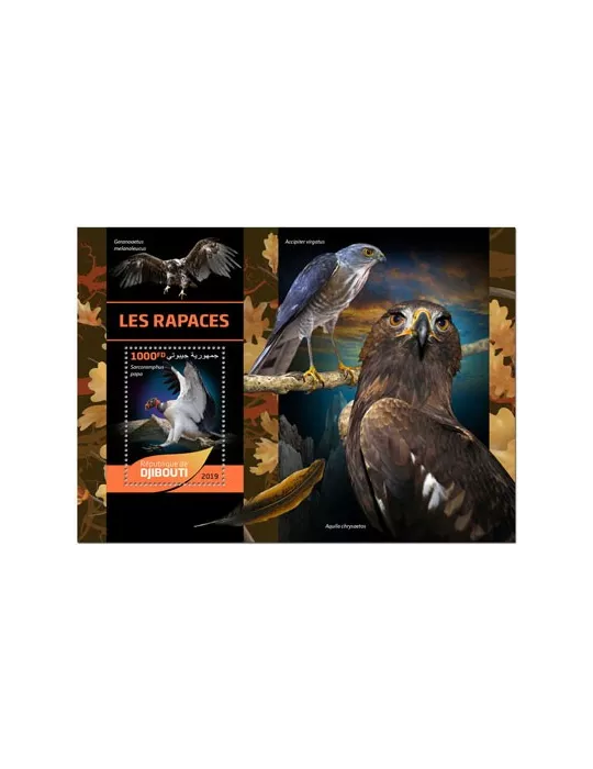 n° 523 - Timbre DJIBOUTI Blocs et feuillets