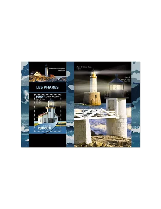 n° 529 - Timbre DJIBOUTI Blocs et feuillets