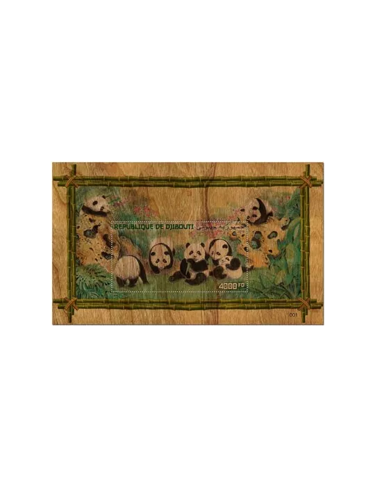 n° 576 - Timbre DJIBOUTI Blocs et feuillets