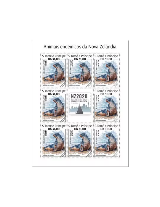 n° F7084/F7087 - Timbre SAINT-THOMAS ET PRINCE Poste
