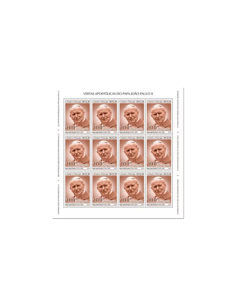n° F7104/F7107 - Timbre SAINT-THOMAS ET PRINCE Poste