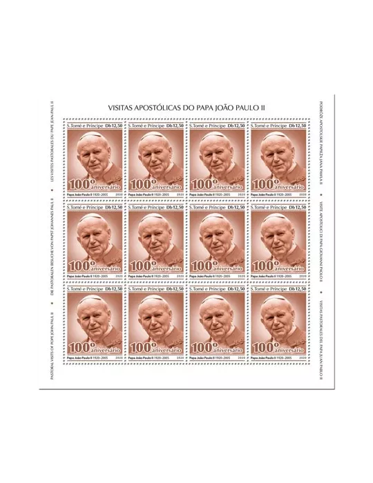 n° F7104/F7107 - Timbre SAINT-THOMAS ET PRINCE Poste