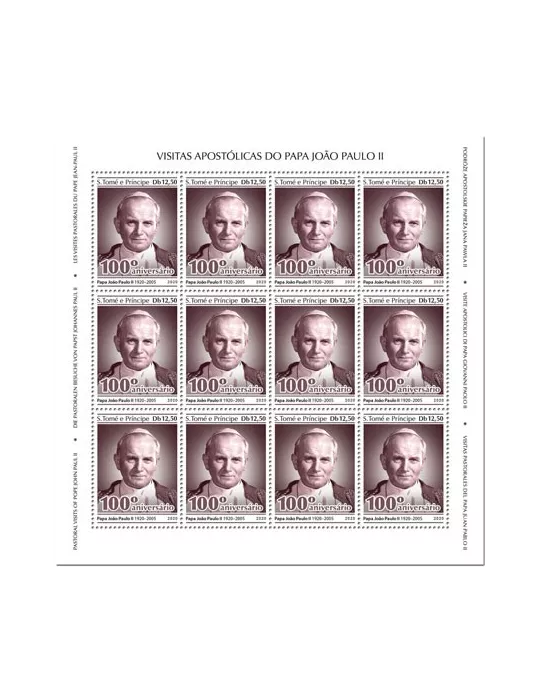 n° F7104/F7107 - Timbre SAINT-THOMAS ET PRINCE Poste