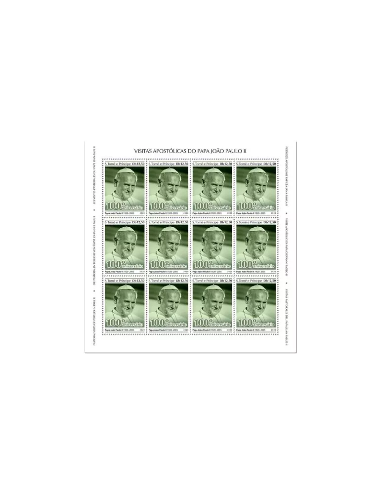 n° F7104/F7107 - Timbre SAINT-THOMAS ET PRINCE Poste