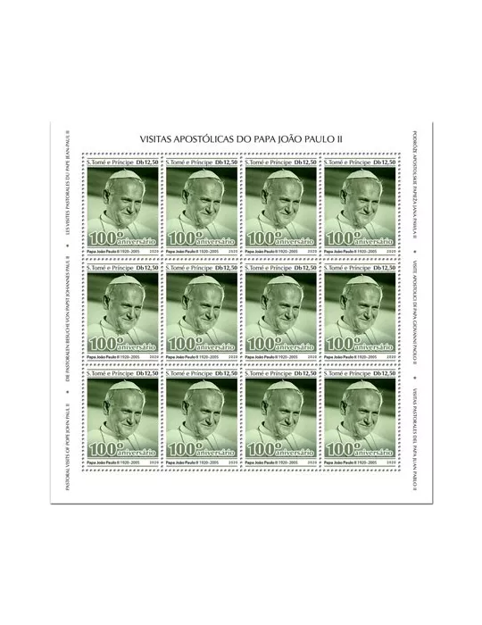 n° F7104/F7107 - Timbre SAINT-THOMAS ET PRINCE Poste