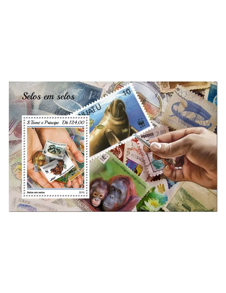 n° 1173 - Timbre SAINT-THOMAS ET PRINCE Blocs et feuillets