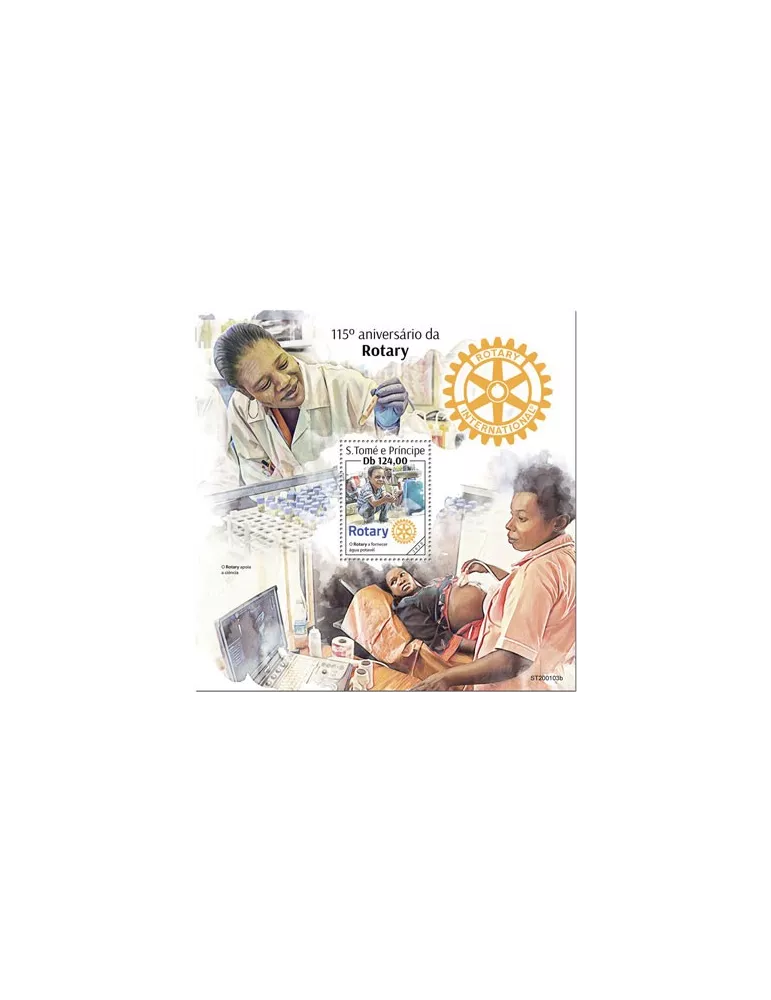 n° 1338 - Timbre SAINT-THOMAS ET PRINCE Blocs et feuillets