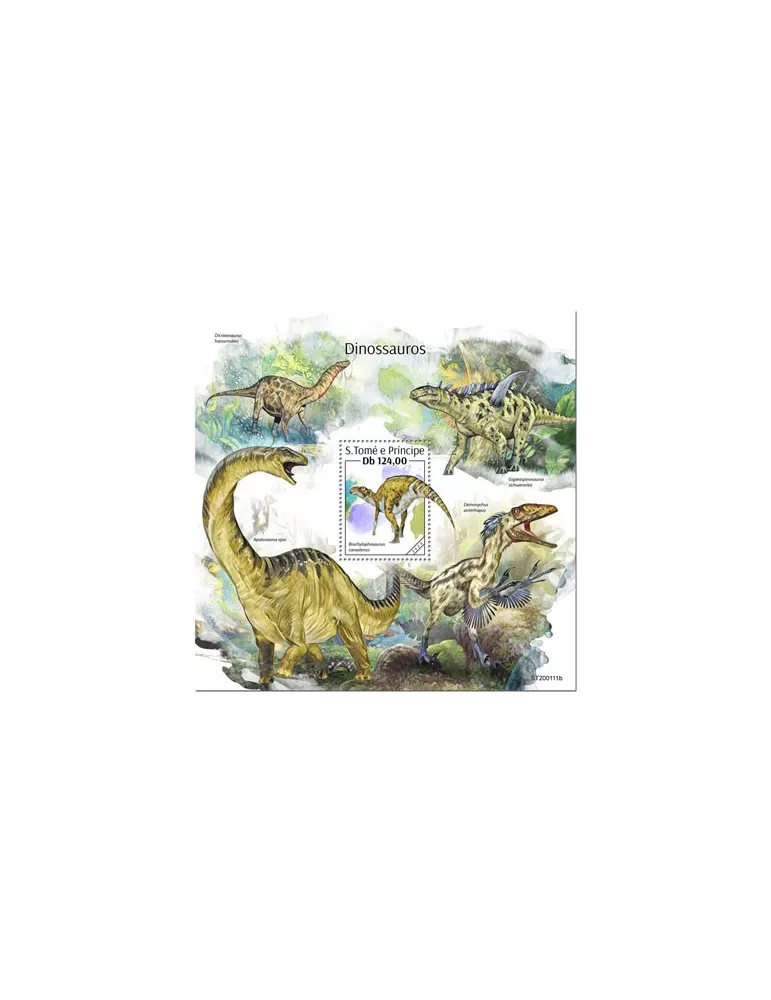 n° 1346 - Timbre SAINT-THOMAS ET PRINCE Blocs et feuillets